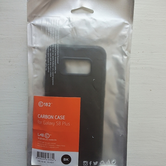 Galaxy S8 Plus Black phone case - Picture 1 of 1